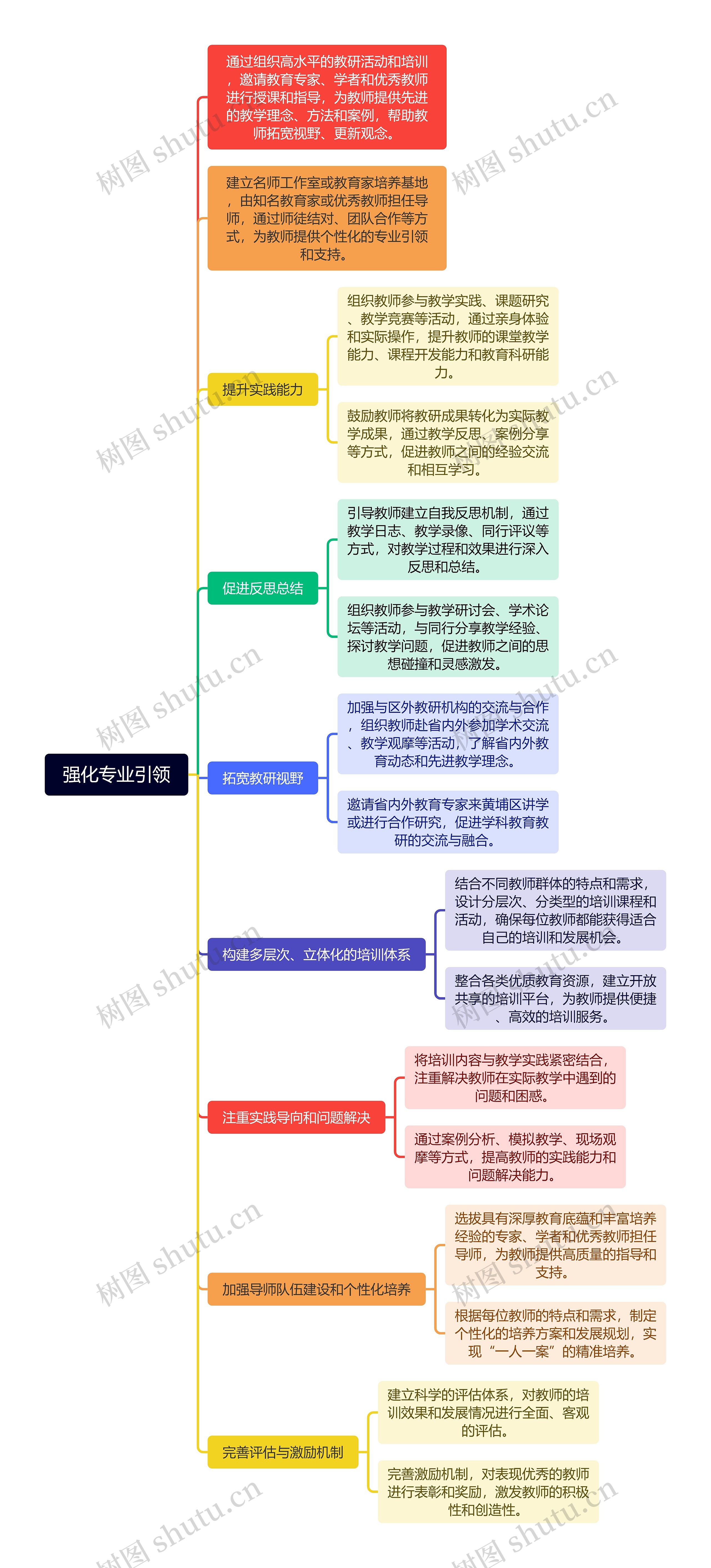 强化专业引领