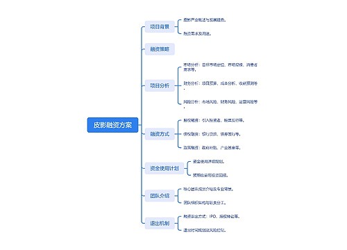 皮影融资方案