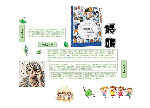 读书《倾听幼儿——马赛克方法》手抄报