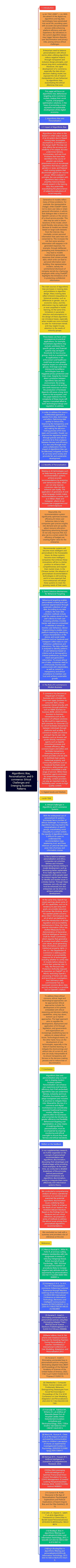 Algorithmic Bias, Personalization, and E-commerce: Ethical Challenges and Emerging Business Patterns思维导图高清图 Algorithmic Bias, Personalization, and E-commerce: Ethical Challenges and Emerging Business Patterns思维导图