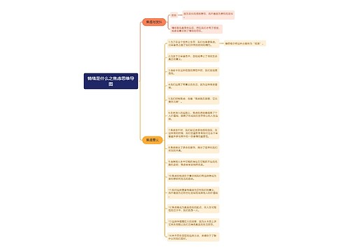 情绪是什么之焦虑思维导图