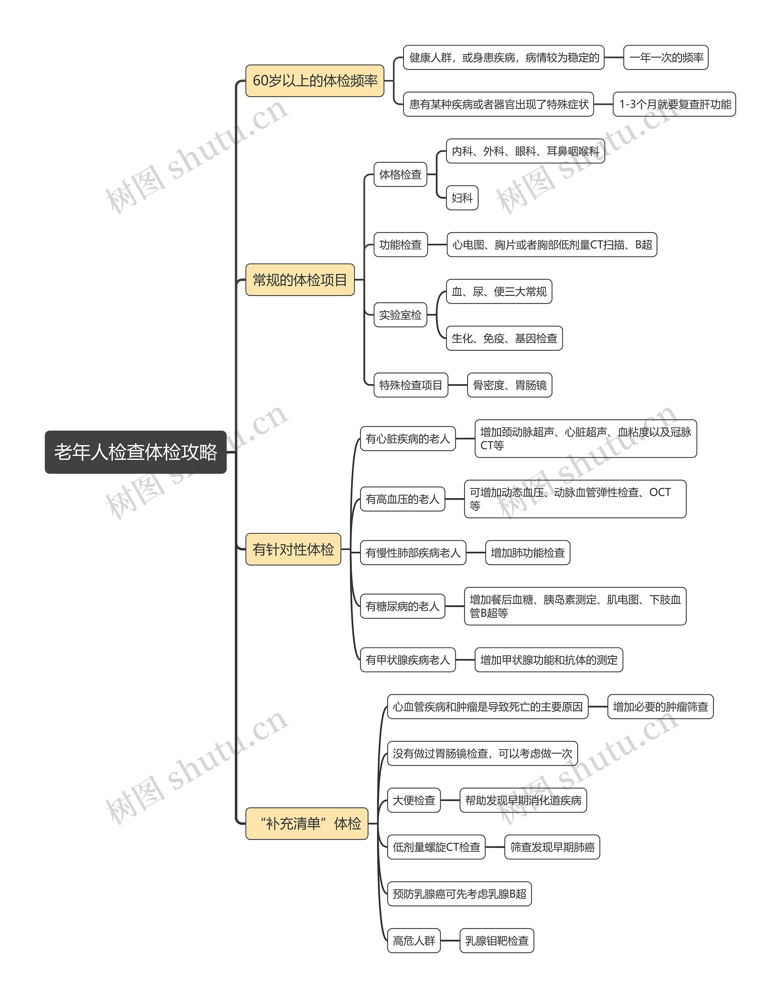 老年人检查体检攻略