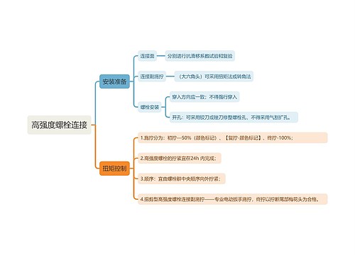 高强度螺栓连接