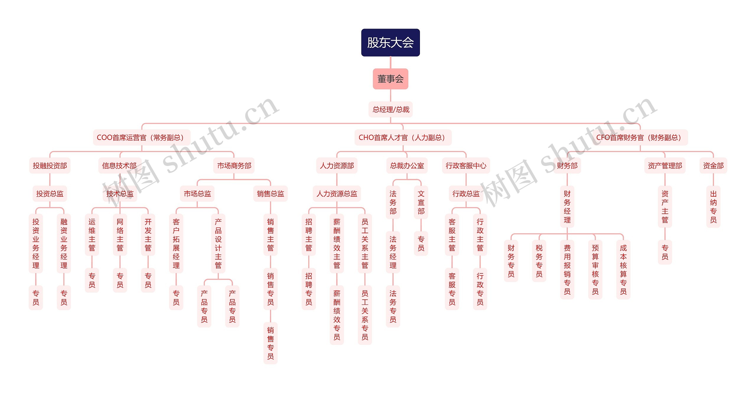 股东大会思维导图