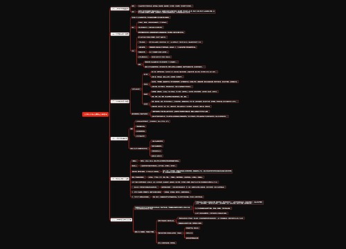  大学生个性心理特点与教育思维导图