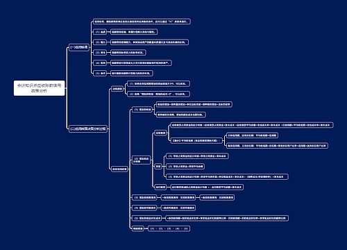 会计知识点应收账款信用政策分析思维导图