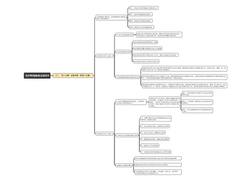 毛中特高频考点总结4思维导图