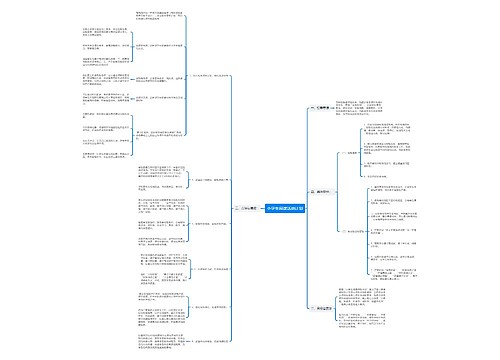 小学生阅读活动计划思维导图