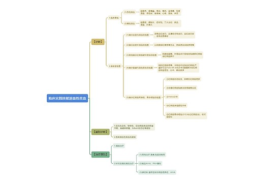 临床实践技能溶血性贫血思维导图