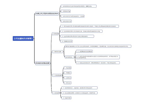 公司金融知识点整理3