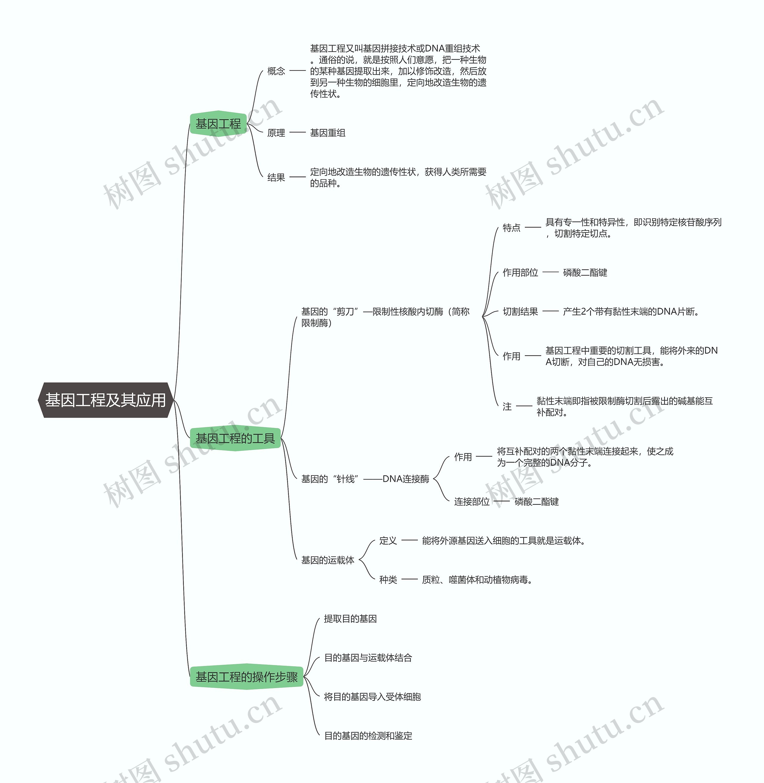 生物必修二  基因工程及其应用