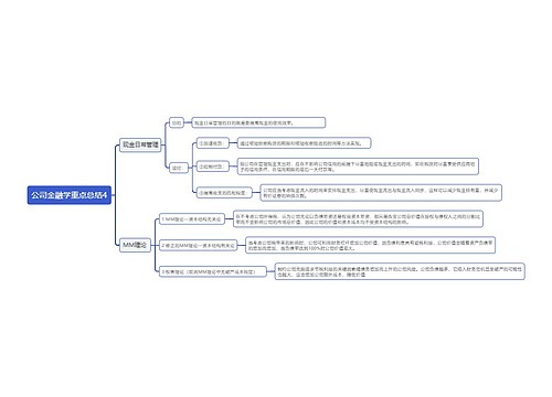公司金融学重点总结4