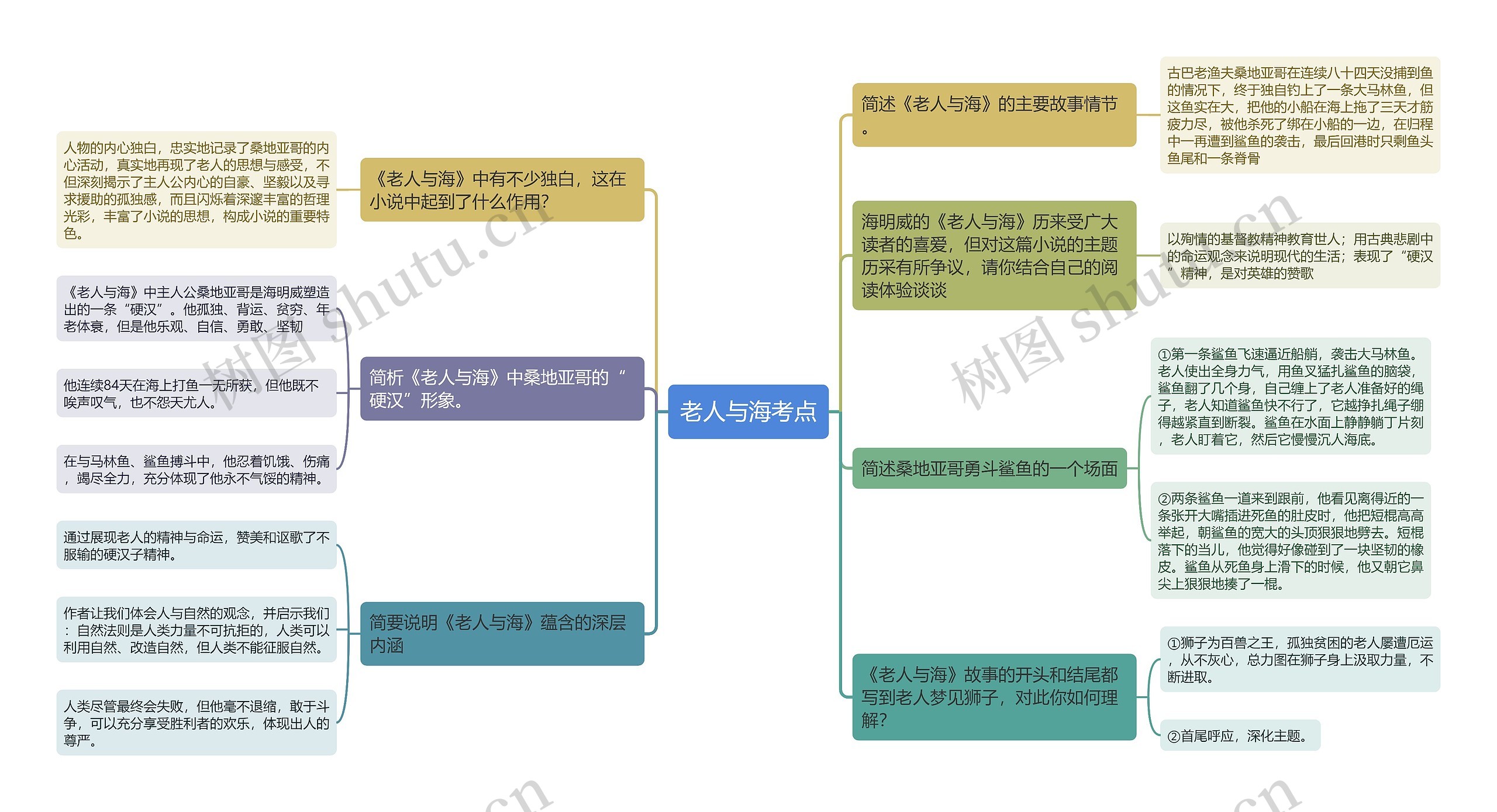 老人与海考点