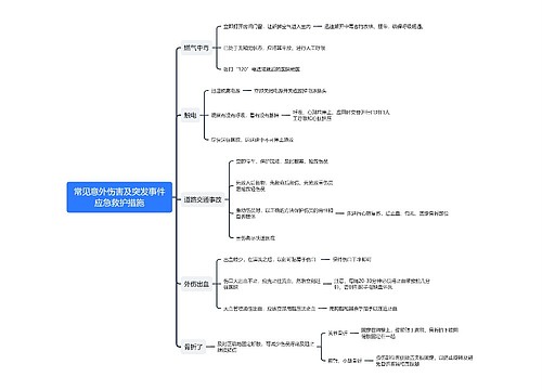 常见意外伤害及突发事件应急救护措施