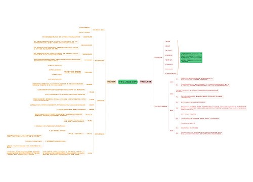 中学生心理健康与辅导思维导图
