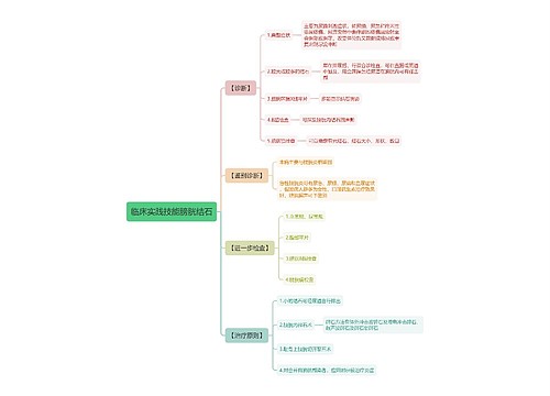 临床实践技能膀胱结石思维导图