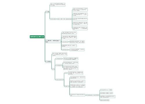 教师资格考试心理学人格思维导图