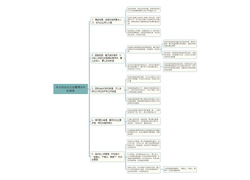 马太效应在企业管理当中的感悟思维导图