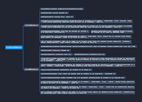 会计知识点费用和支出思维导图
