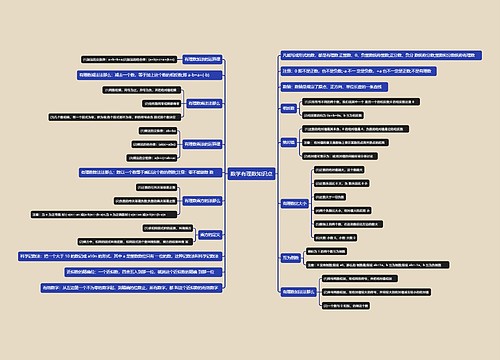 数学有理数知识点 数学有理数知识点