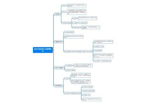 临床实践技能主动脉瓣狭窄思维导图