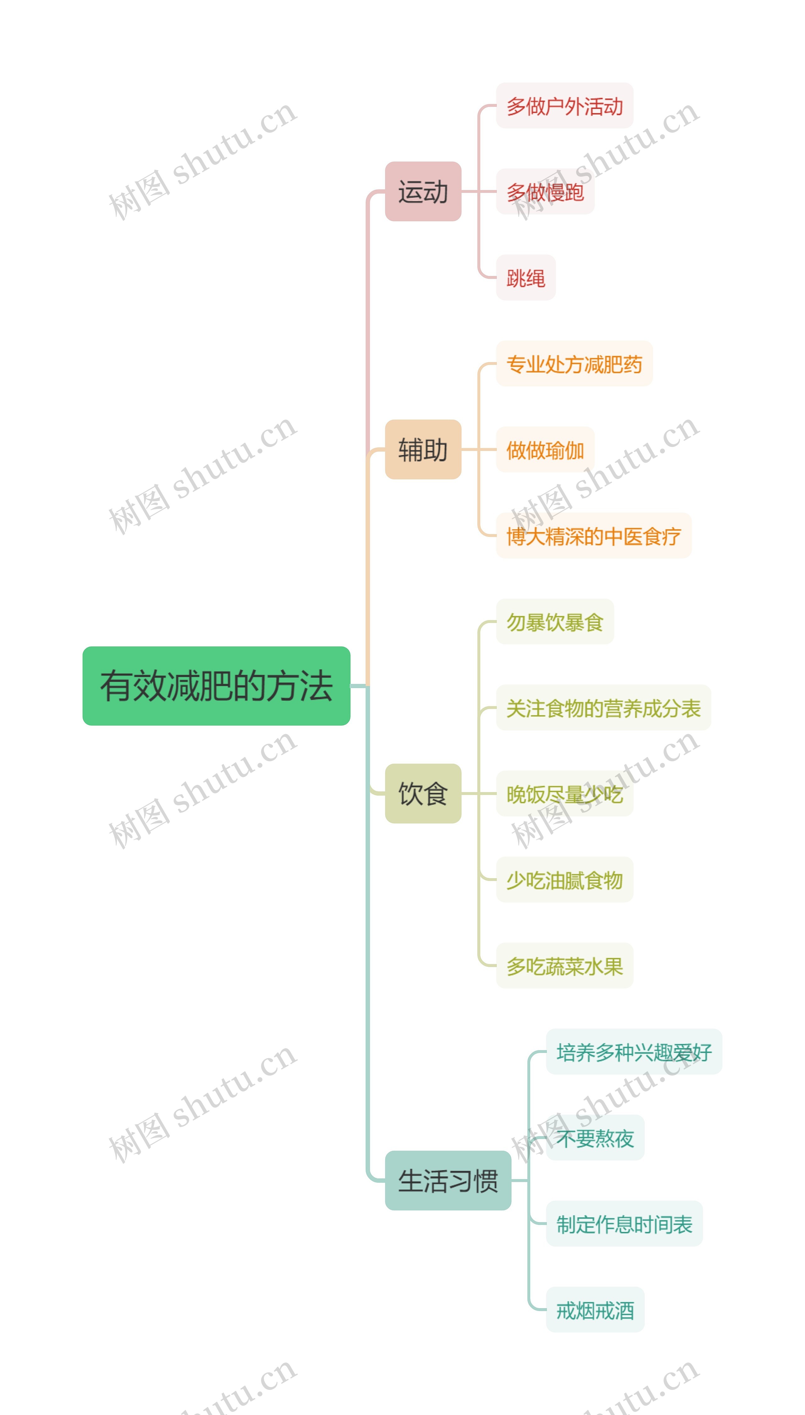 有效减肥的方法