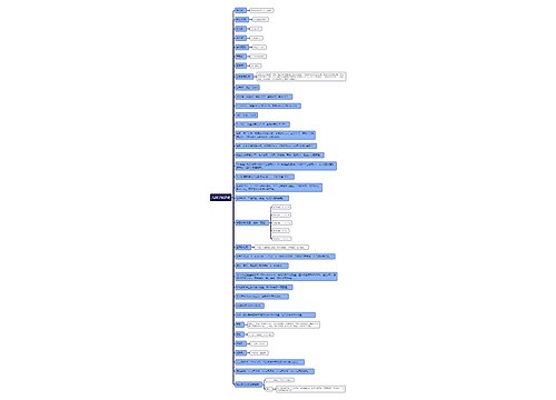 儿科学知识点思维导图