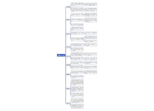 寒露养生小知识思维导图