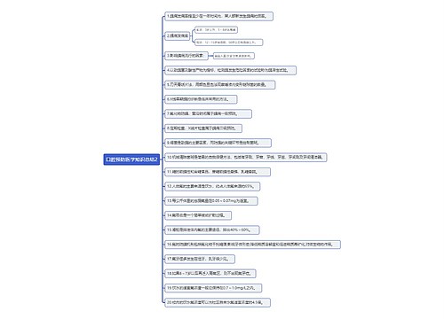 口腔预防医学知识总结2