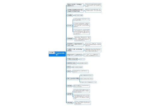口腔修复学考前知识点整理三思维导图