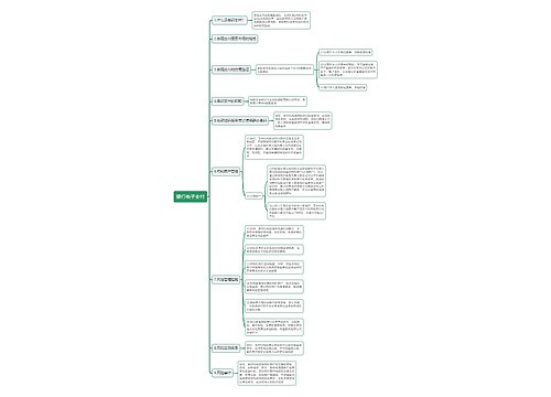银行电子支付思维导图