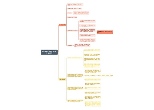 教资综合之写作-忧患篇思维导图