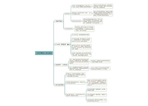《好好赚钱》读书笔记思维导图