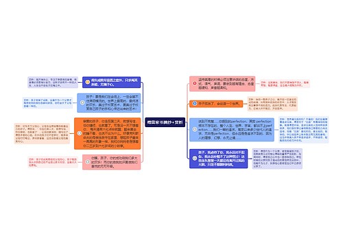 傅雷家书赏析思维导图