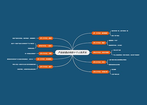 产品经理必知的十个人性开关