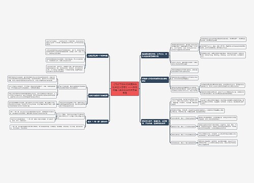 《习近平新时代中国特色社会主义思想》——推动构建人类命运共同体思维导图