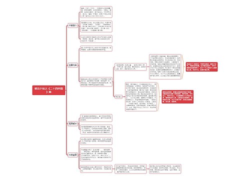 文学作品朝花夕拾之《二十四孝图》篇内容背景解析思维导图