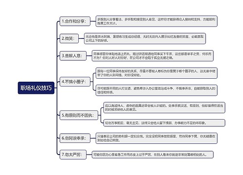 职场礼仪技巧