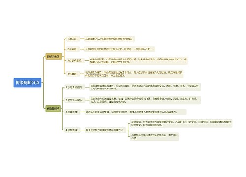 传染病知识点