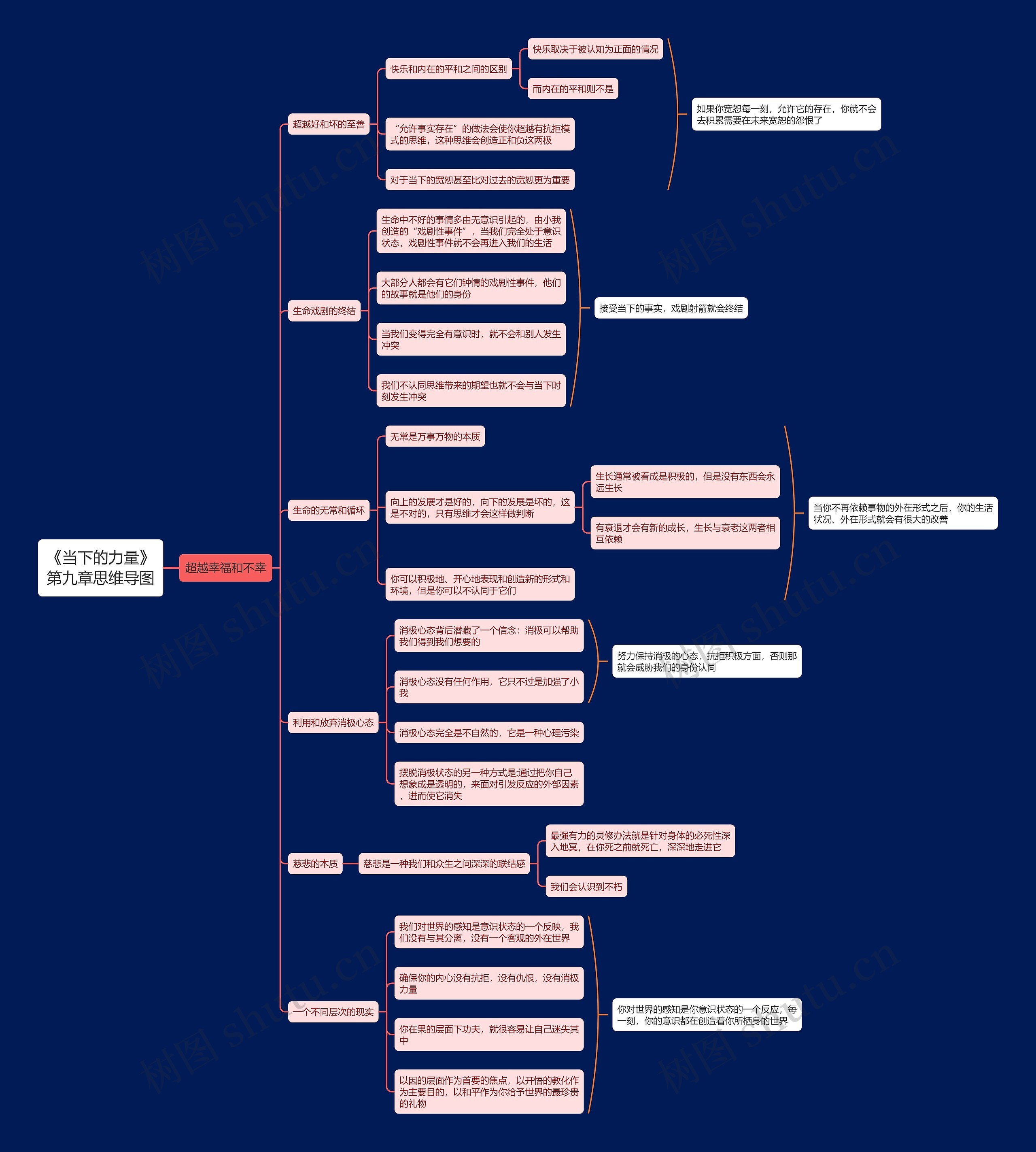 《当下的力量》第九章思维导图