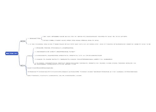 地面工程施工技术思维导图