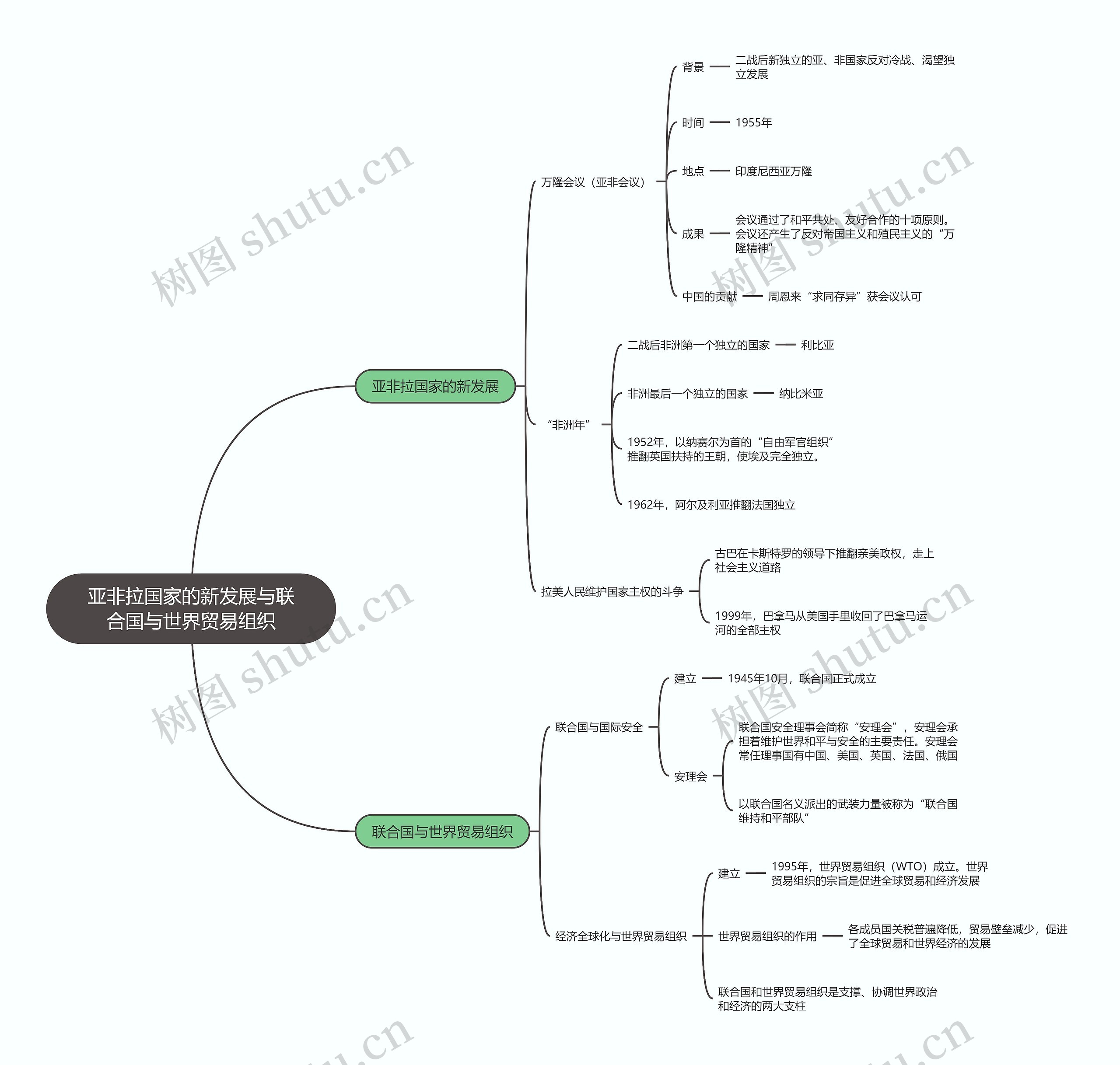 九年级历史下册 亚非拉国家的新发展与联合国与世界贸易组织 九年级历史下册 亚非拉国家的新发展与联合国与世界贸易组织