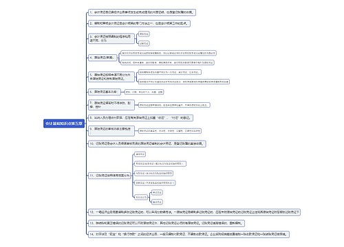 会计基础知识点第五章