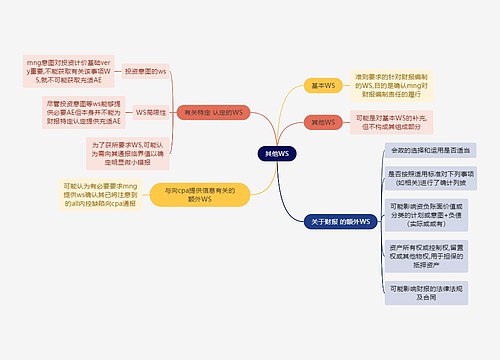 审计知识其他WS思维导图