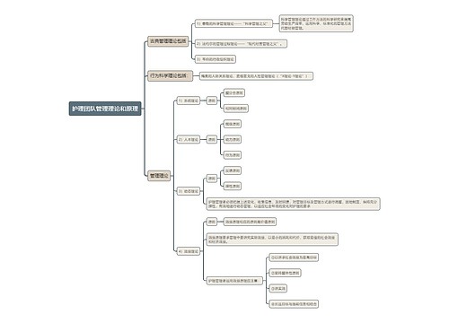 护理团队管理理论和原理