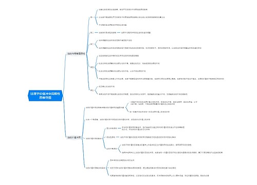 法理学价值冲突局限性思维导图