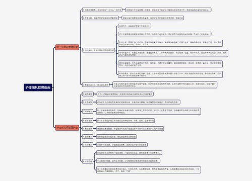 护理团队管理指南
