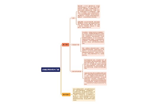 ﻿店铺运营的相关门道