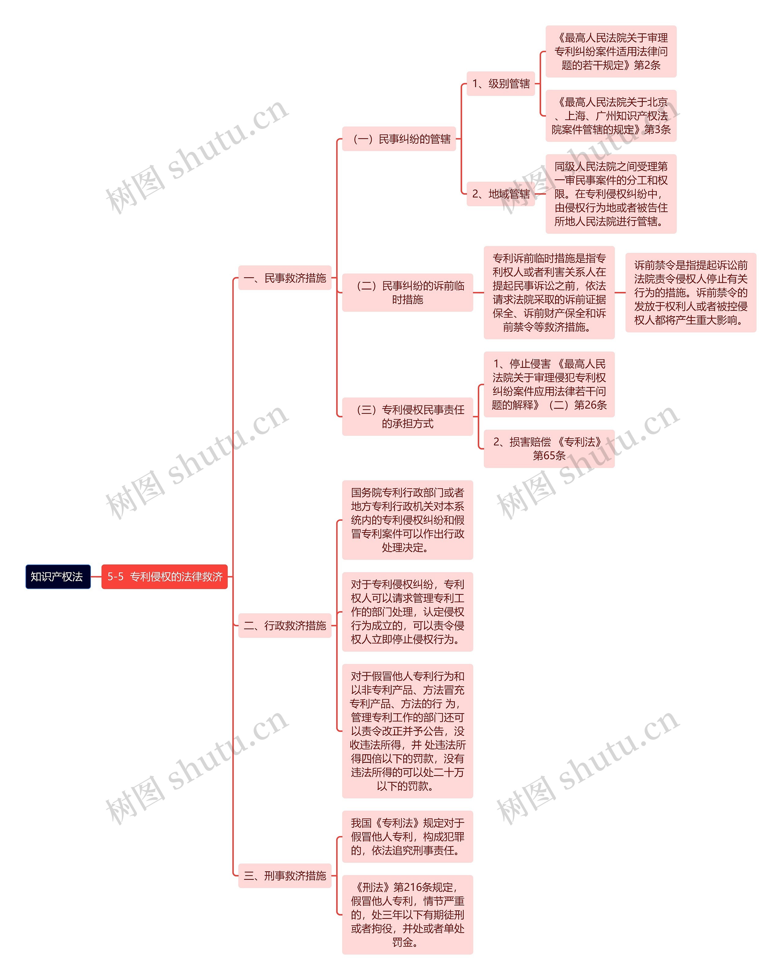 知识产权法 -5-5  专利侵权的法律救济