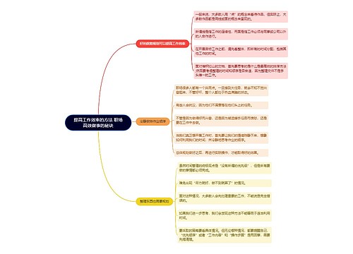 提高工作效率的方法 职场高效做事的秘诀